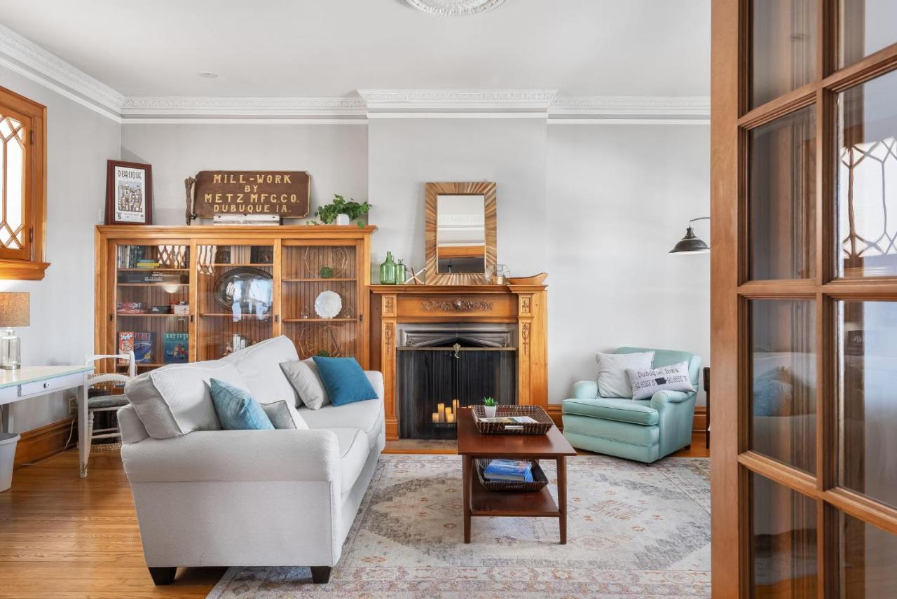 Dubuque'S Front Porch, Historic Charmer, Walk Downtown Bagian luar foto